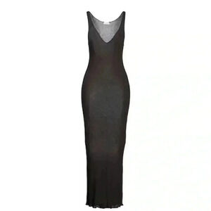 AVIU dark brown midi/maxi lightweight dress! NWT Size IT42/US6
8036